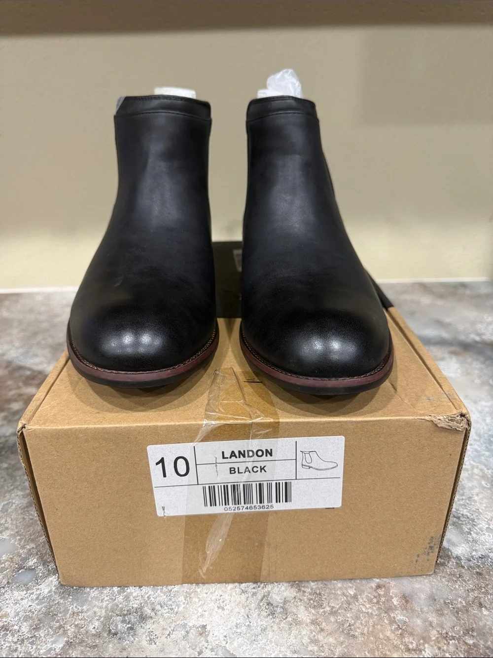 Black Leather Men’s Chukka Boots